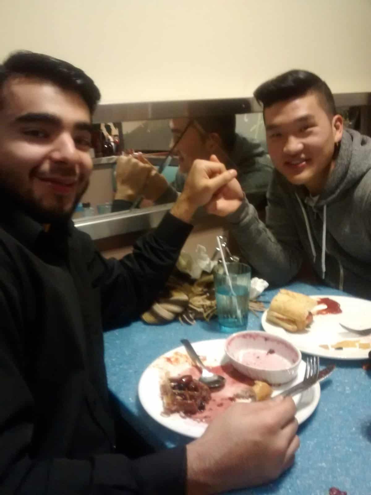 Celebrating Christmas at Home in Toronto 7 Brunch with my favourite Toronto boys