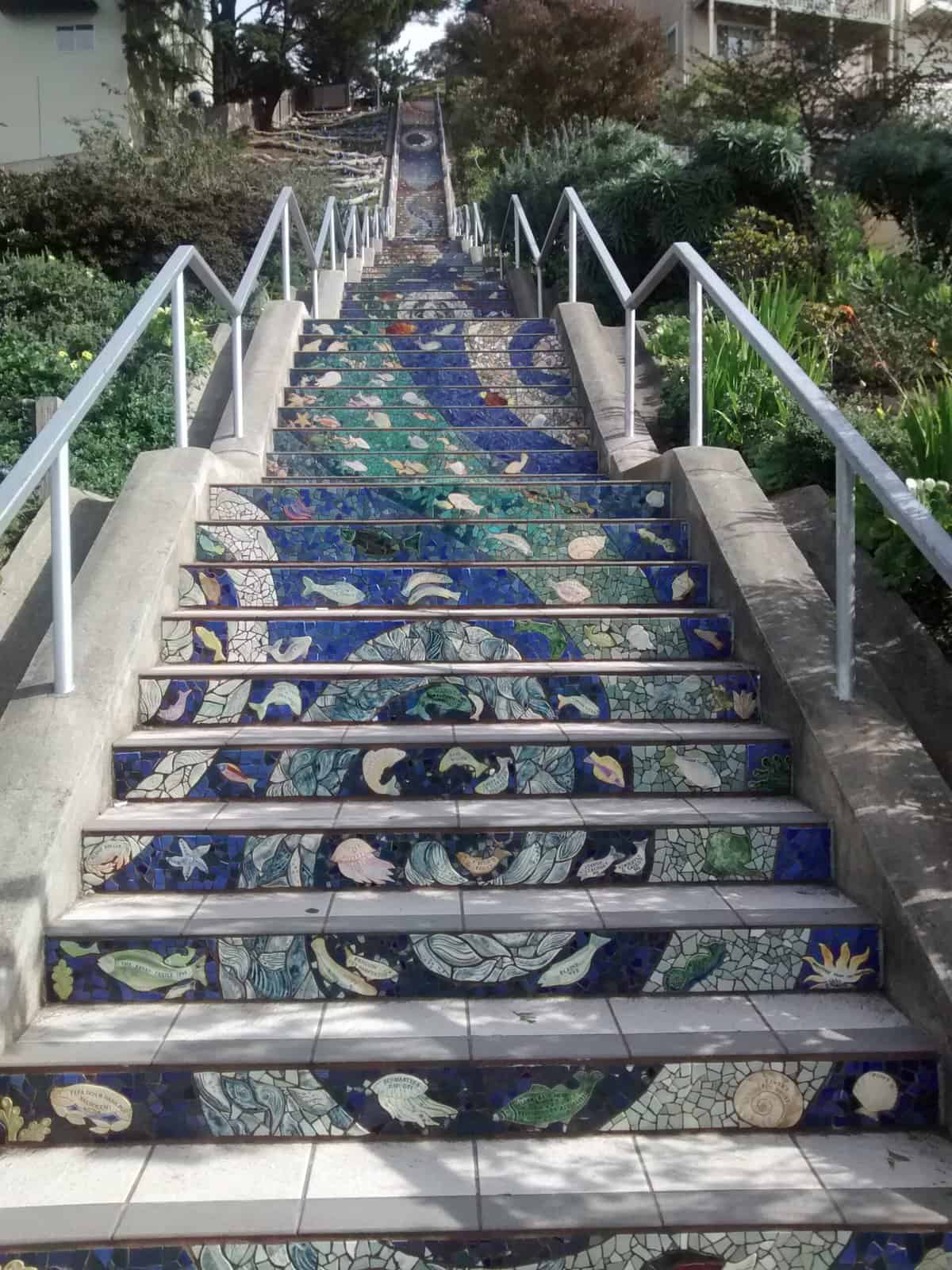 The gorgeous Moraga steps! 