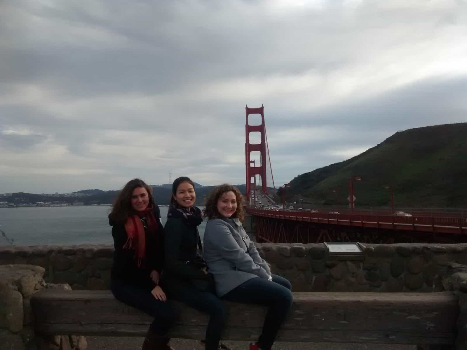 Golden girls by the Golden Gate