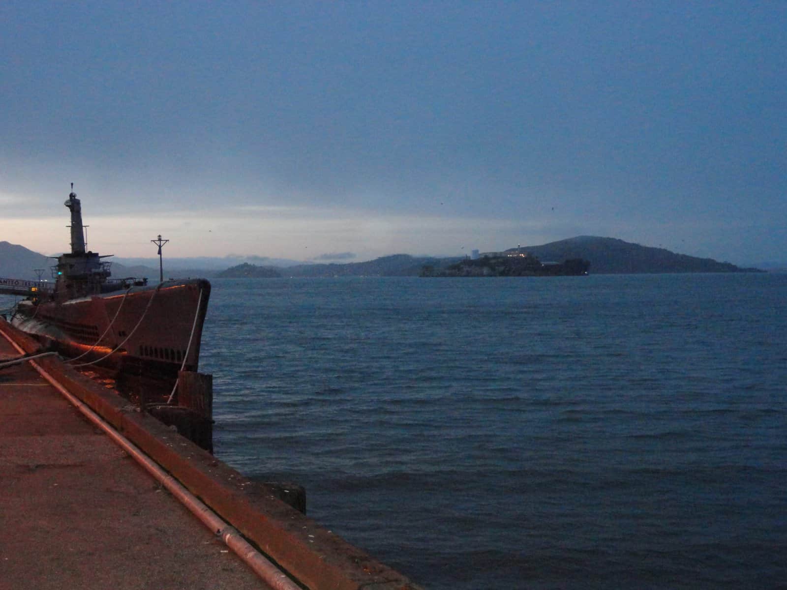 Think that's Alcatraz over there?