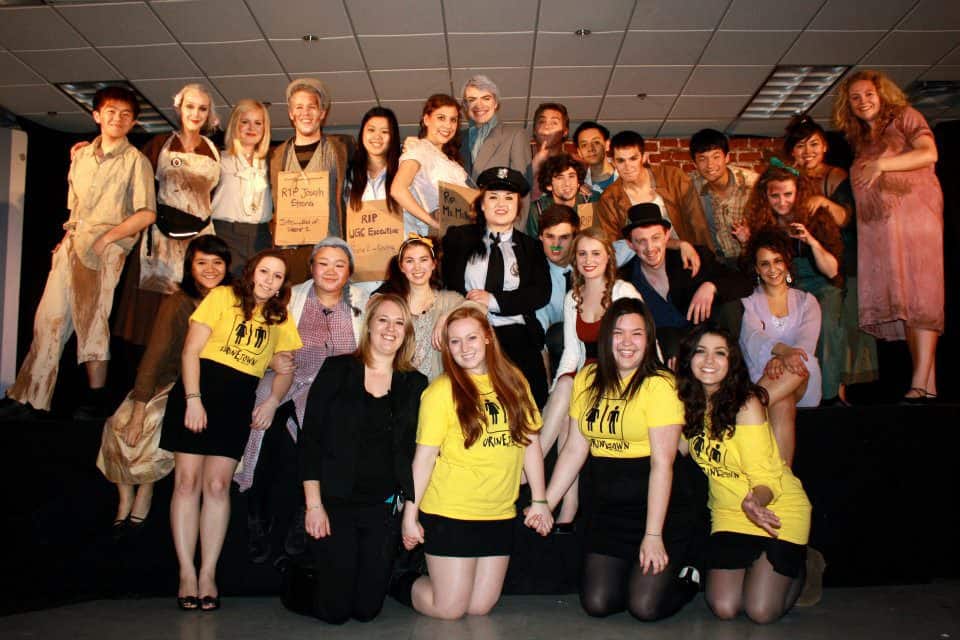 2012: A Year in Review 3 Cast and crew of Urinetown The Musical at UBC