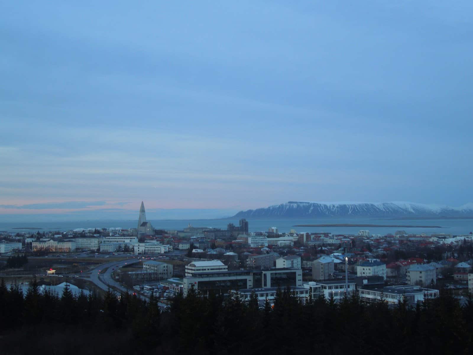 The Last of Iceland's South Coast 11 View over Reykjavik, Iceland