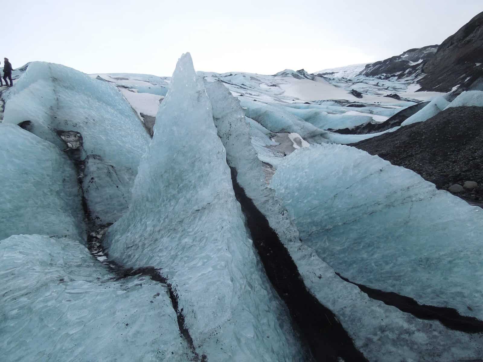 The Last of Iceland's South Coast 9 Pieces of ice on Solheimajokull glacier