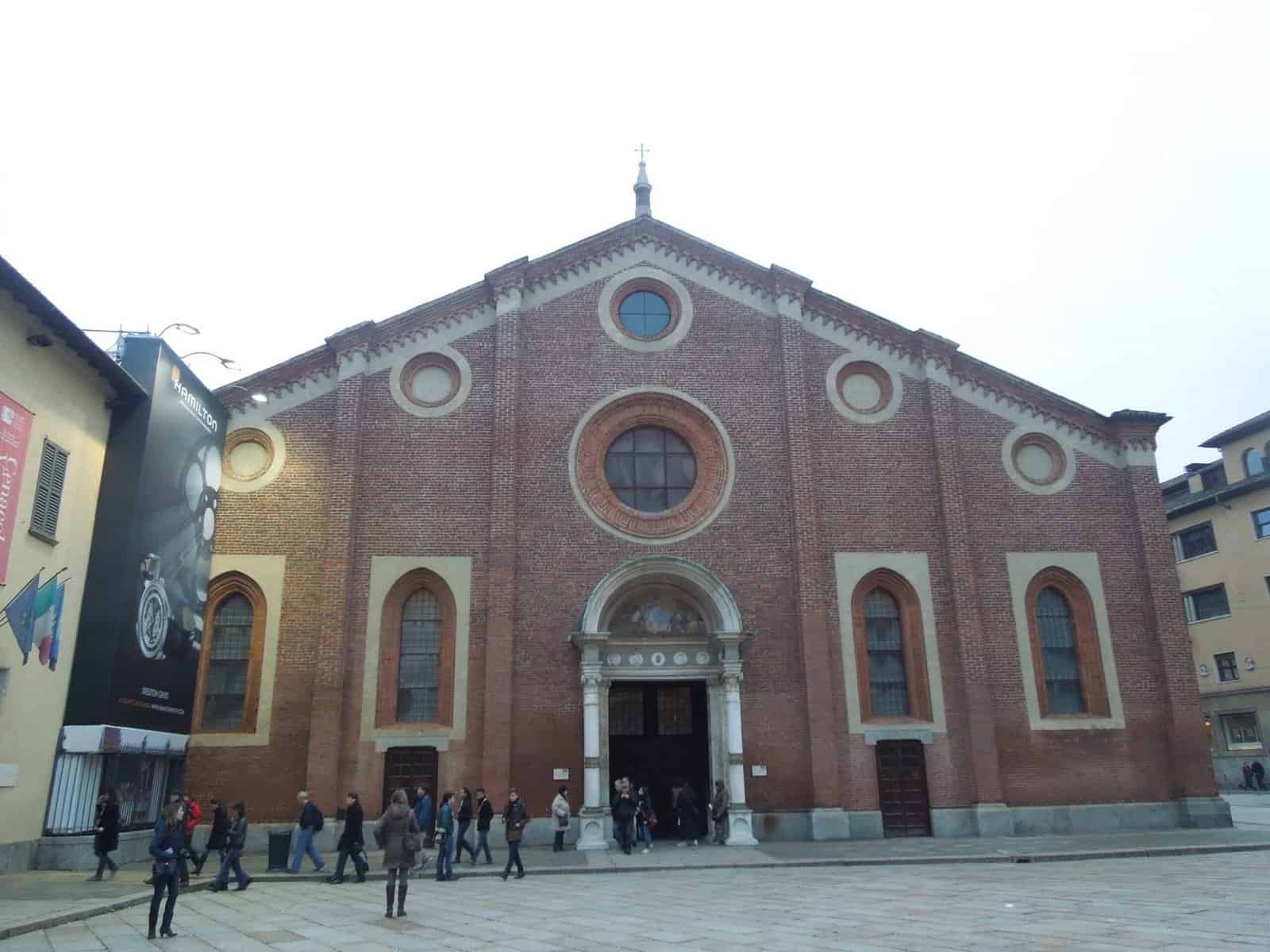 A Winter Weekend in Milan, Italy 13 Santa Maria della Grazie church, home of the Last Supper