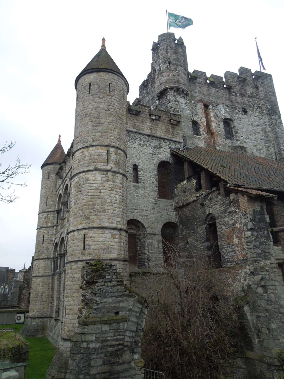 Gravensteen Castle in Ghent, Belgium