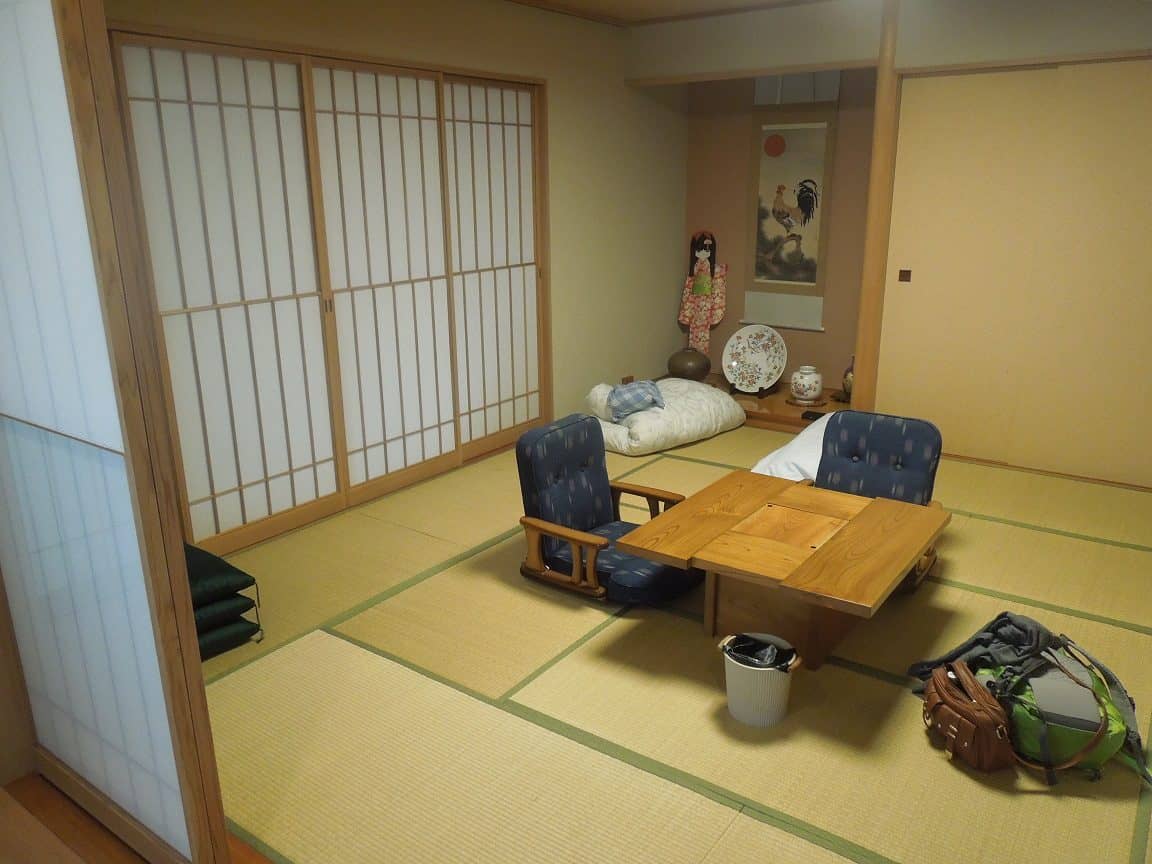 Meet the Kosekis - My Host Family in Japan! 5 My room in my Tokyo homestay with traditional tatami mat