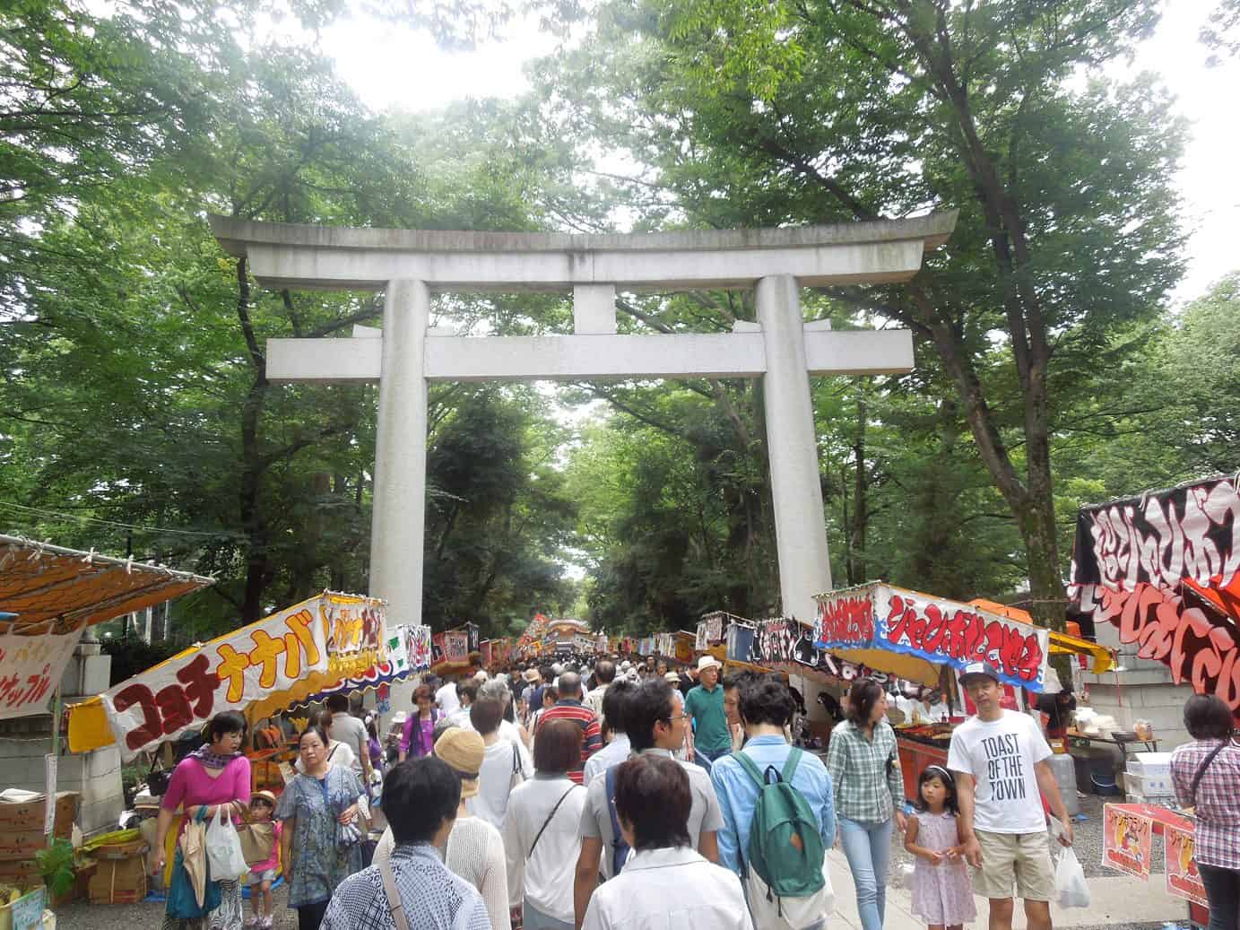 Adventures Around Tokyo with the Kosekis 2 Celebrating the festival at the Fuchu shrine!