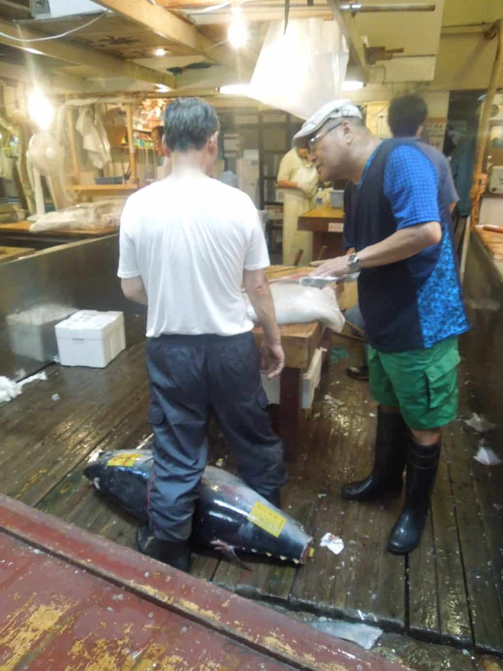 Adventures Around Tokyo with the Kosekis 4 Just casually straddling a giant fish