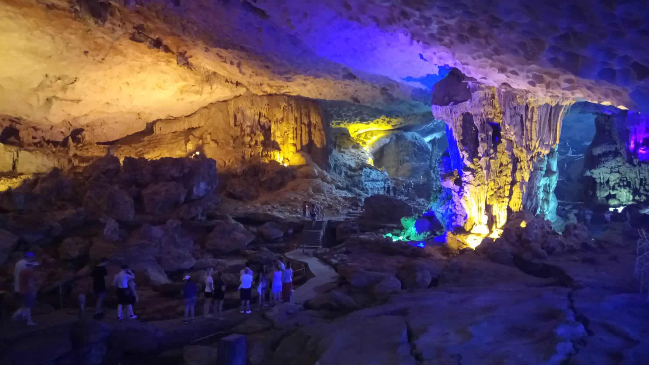 My Halong Bay Cruise Experience in Vietnam 8 inside caves on Halong Bay, Vietnam