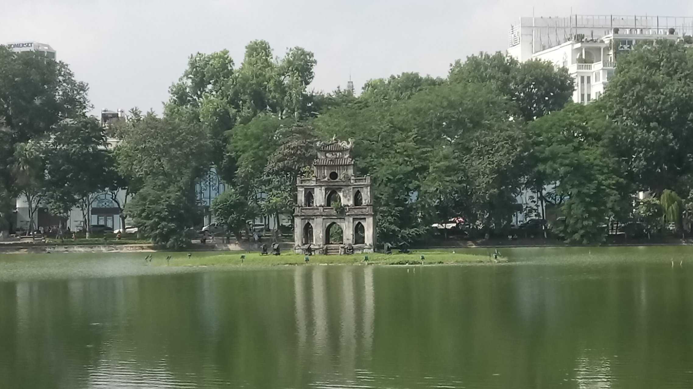 The Best Things to Do in Hanoi, Vietnam 6 Temple in the middle of Hoan Kiem Lake in Hanoi, Vietnam