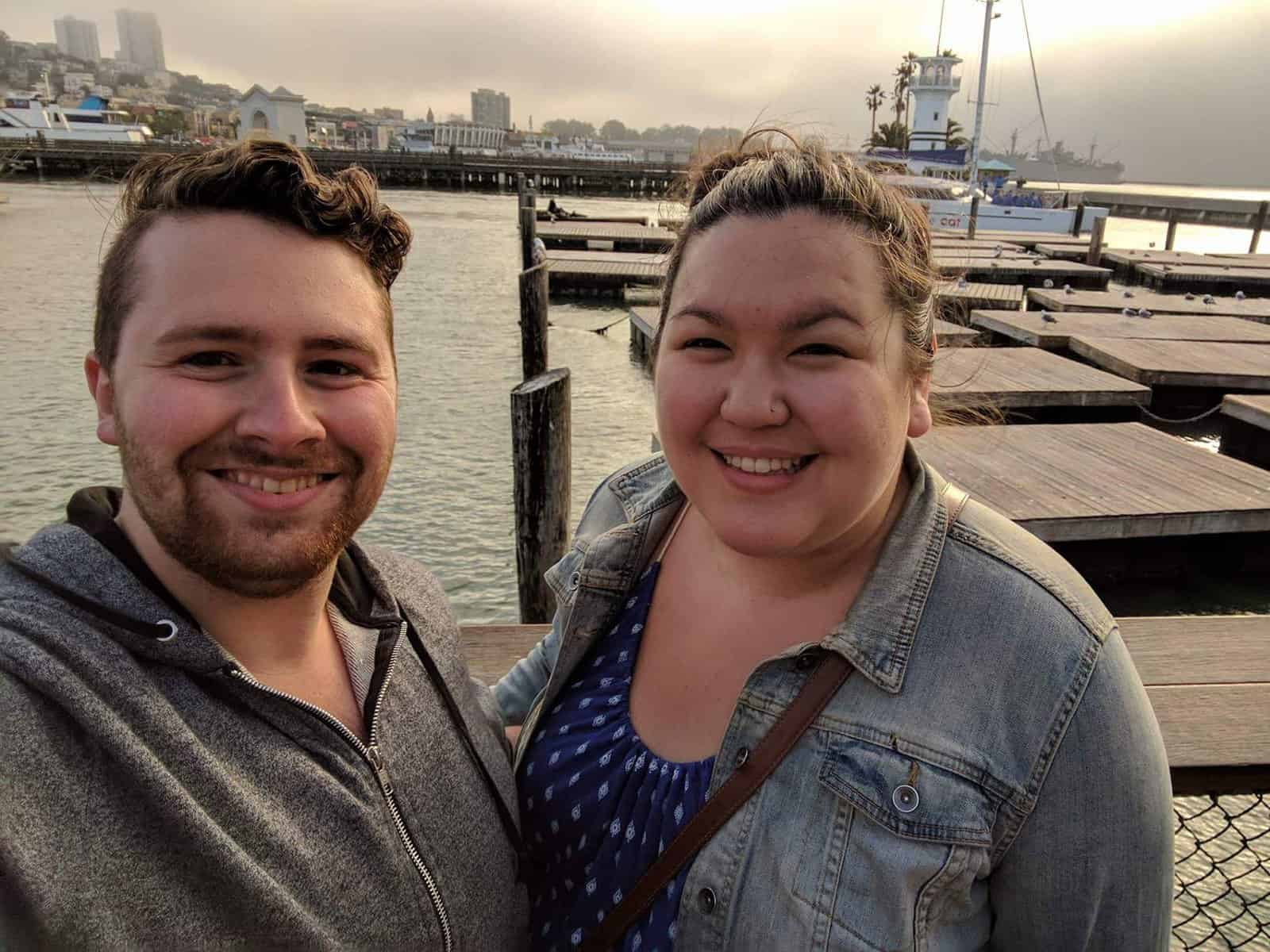 How to Spend Five Days in San Francisco 2 Selfie at Pier 39 in San Francisco with sea lions in the background