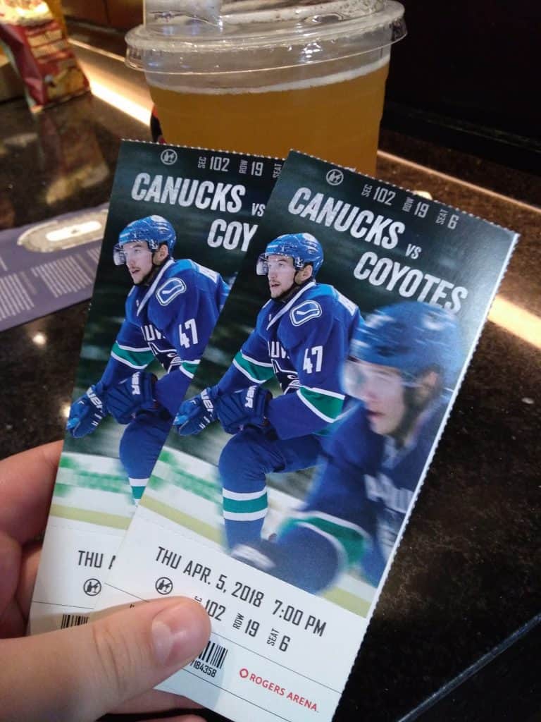 Sedins' last home game tickets Sedins' last home game tickets