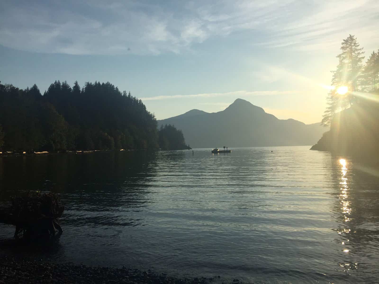 View of Porteau Cove Provincial Park