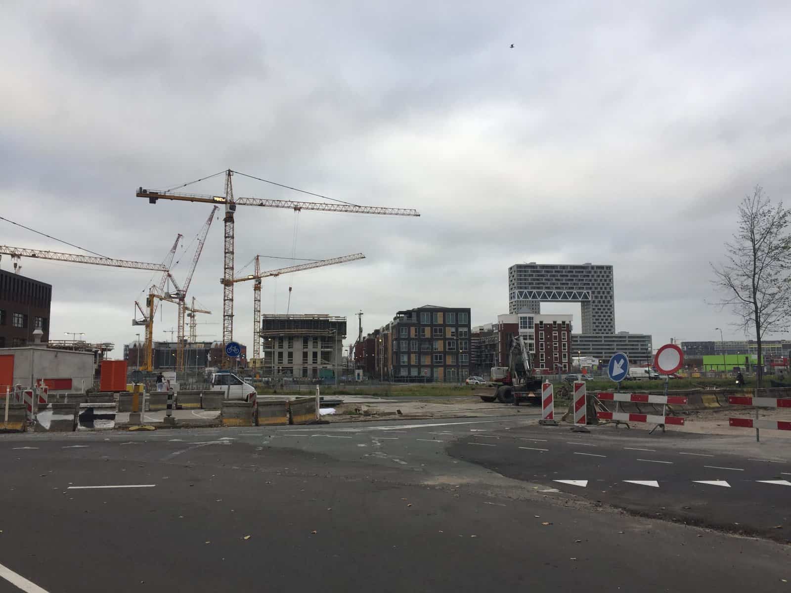 Falling Back in Love with Amsterdam 5 My former neighbourhood in Amsterdam under construction with new housing