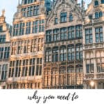 35 Photos that Will Convince You to Visit Antwerp 3 Antwerp might not be at the top of your travel bucket list. But maybe this little Belgian town should be! Check out 35 photos that will convince you to visit Antwerp! #antwerp #belgium #travel