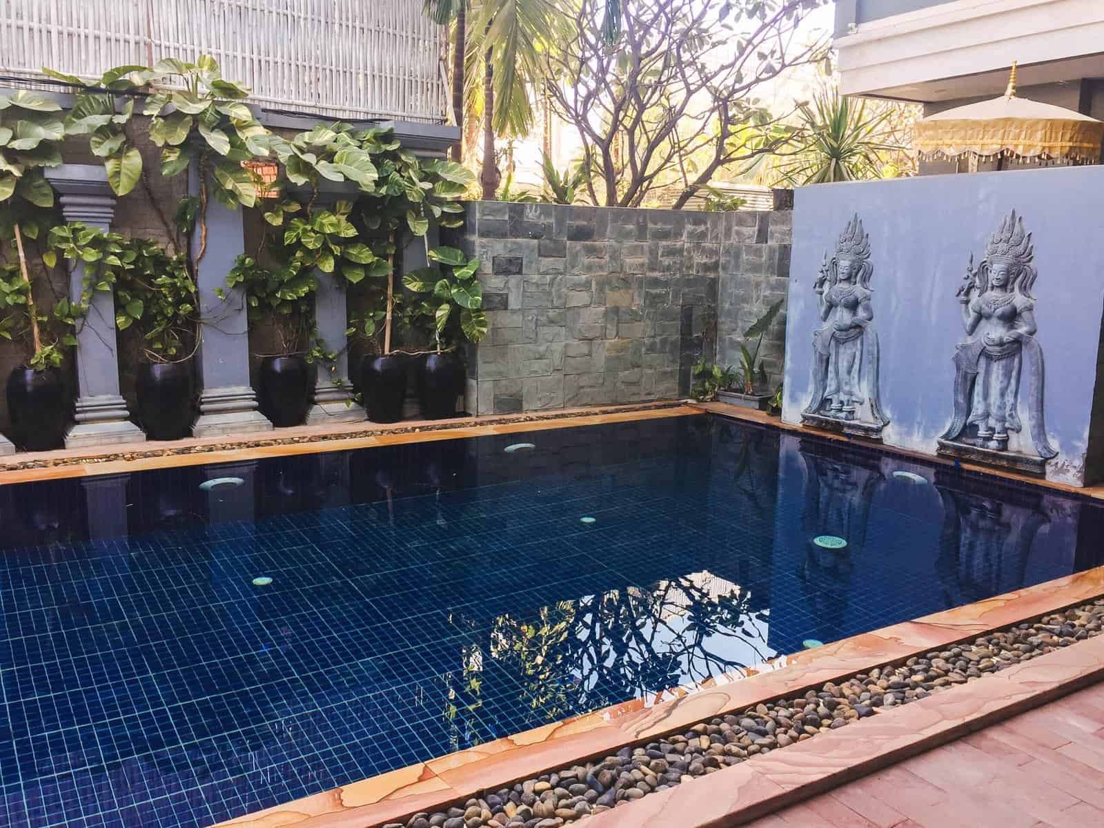The Best and Worst of Southeast Asia 9 The outdoor pool at Bayon Boutique in Siem Reap, Cambodia