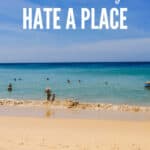 In the world of travel blogs, it's almost always sunshine and rainbows, perfect Instagram photos and blog posts. But what happens when you hate a place? #travel #traveltips
