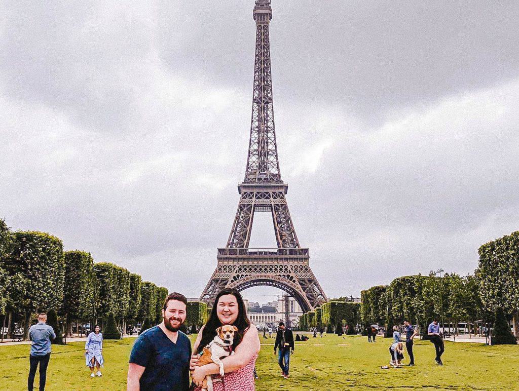 The Pros & Cons of Travel with a Dog 12 Eiffel Tower Paris travel with a dog