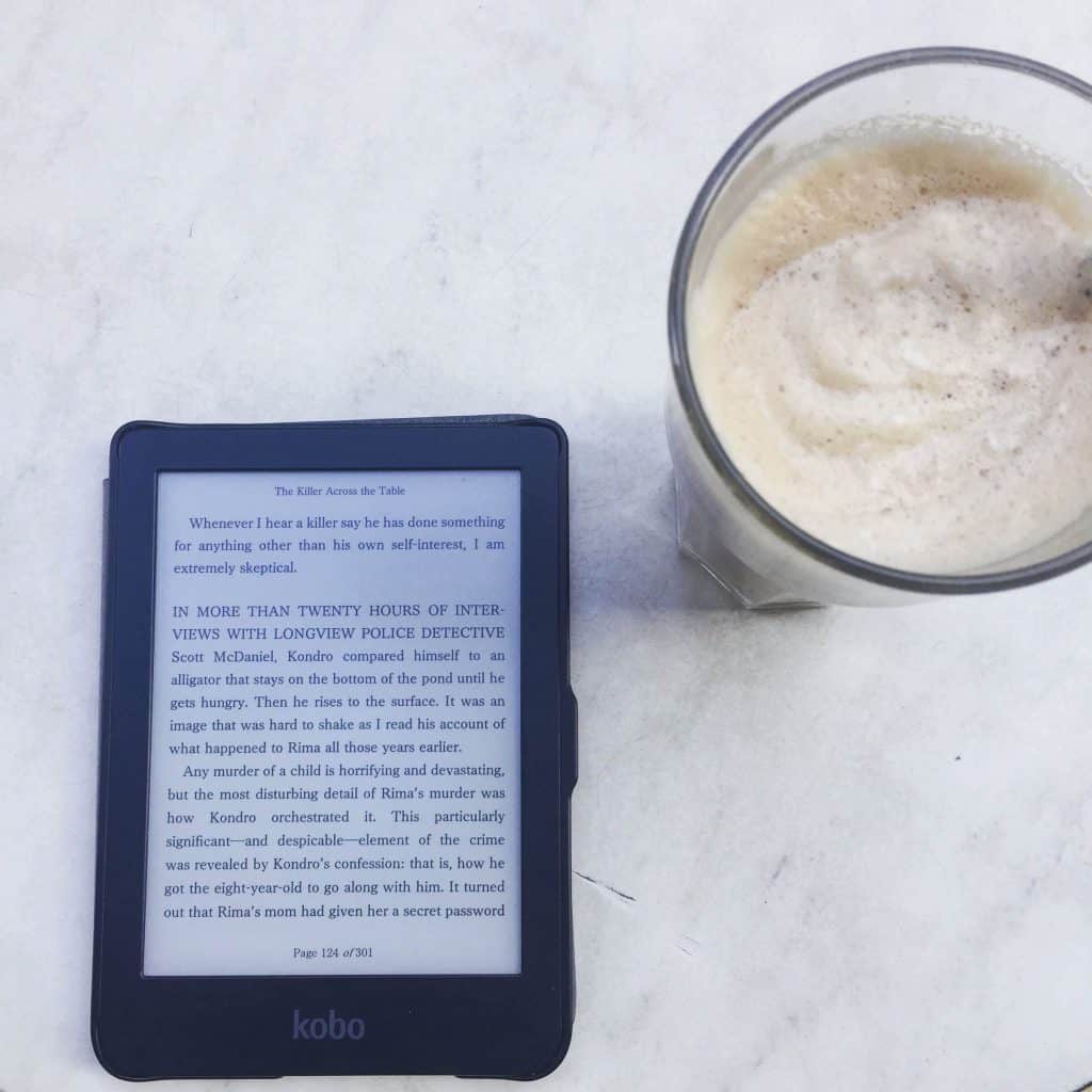 Kobo with coffee
