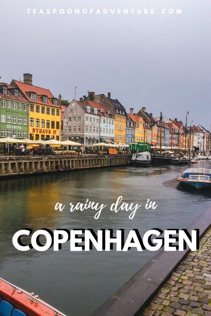 Our first visit to the capital of Denmark wasn't in the best weather, but was it still worth visiting? Here's how we spent a rainy day in Copenhagen! #copenhagen #denmark #travel #traveltips #scandinavia #europe