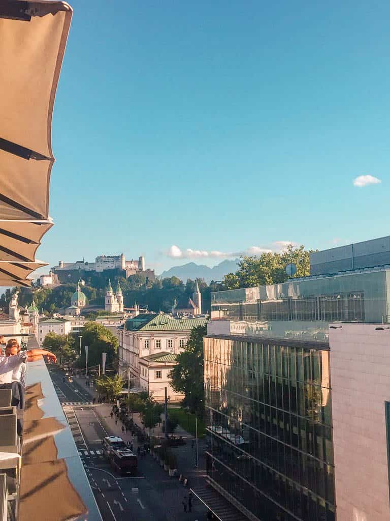 View from IMLAUER Sky Bar & Restaurant