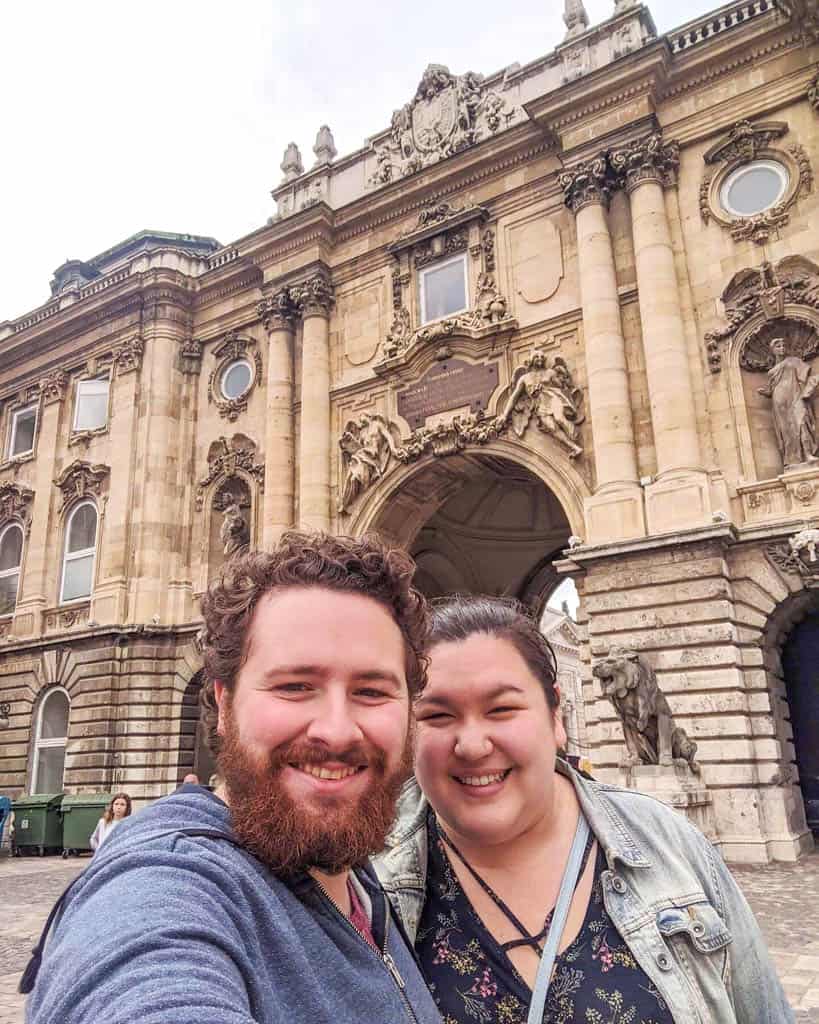 21 Things to Do in Budapest 20 Selfie at Buda Castle
