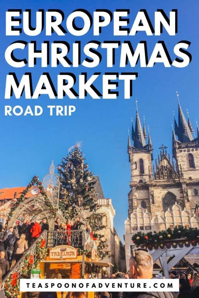 Our European Christmas Market road trip through the Czech Republic, Austria and Germany! Check out the itinerary, tips, where to stay and where to stop! #christmas #christmasmarket #travel #traveltips #europe #prague #germany #austria #vienna #salzburg #hallstatt #munich #nuremberg #christmasmarkets