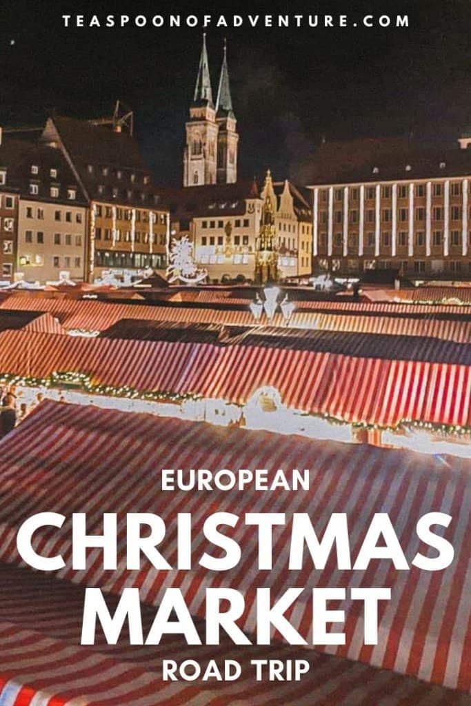 Our European Christmas Market road trip through the Czech Republic, Austria and Germany! Check out the itinerary, tips, where to stay and where to stop! #christmas #christmasmarket #travel #traveltips #europe #prague #germany #austria #vienna #salzburg #hallstatt #munich #nuremberg #christmasmarkets