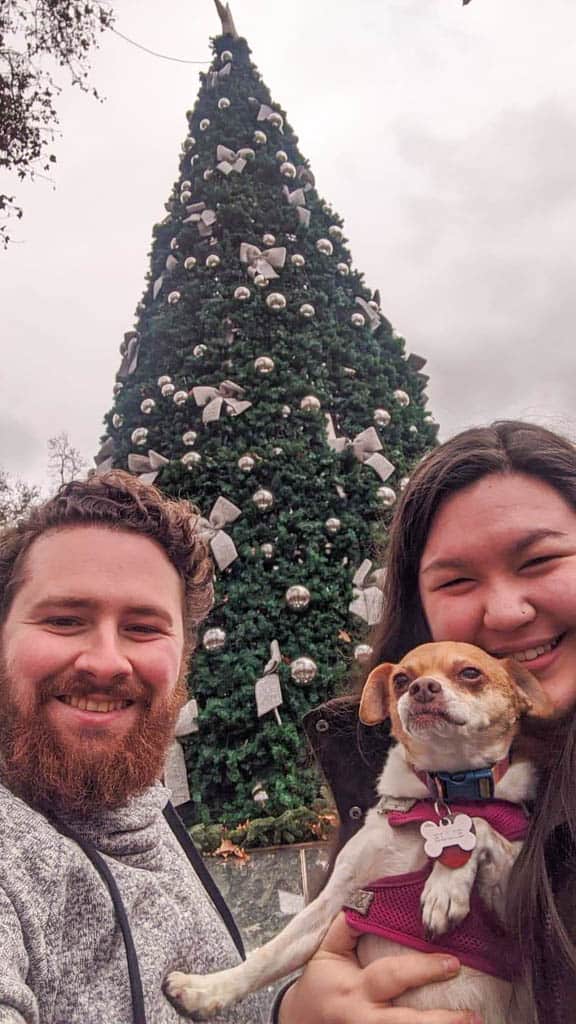 Selfie at Vienna Christmas Market