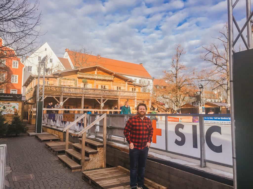 Skating rink in Ingolstadt, Germany