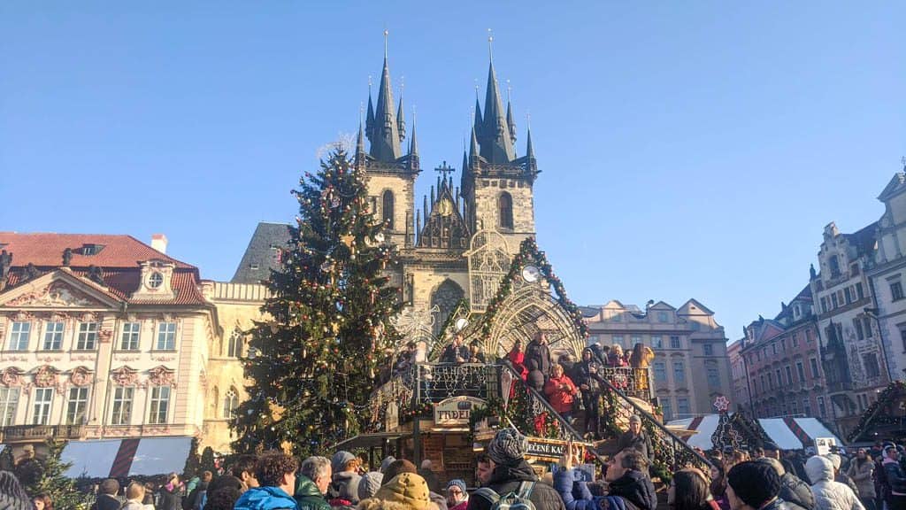 Prague Old Town Square Christmas Market