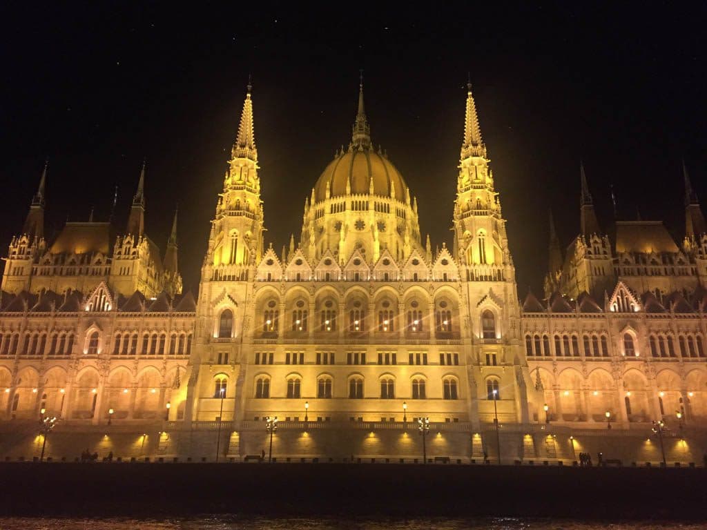 21 Things to Do in Budapest 4 Hungarian Parliament at night