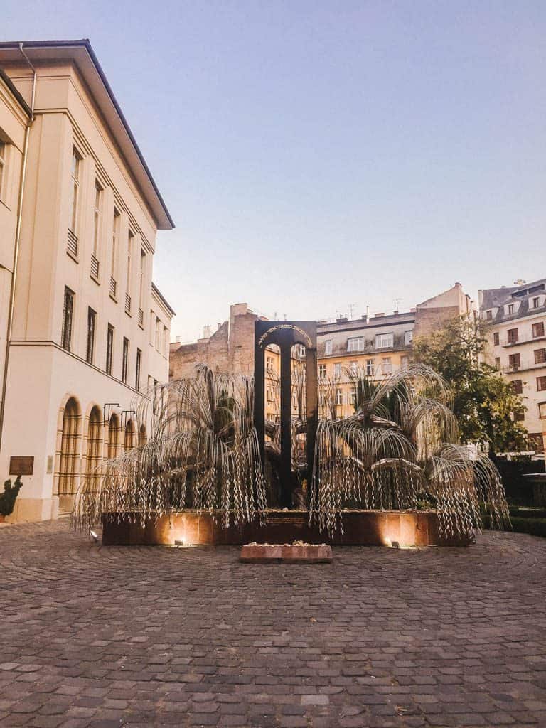 21 Things to Do in Budapest 18 Dohany Street Synagogue weeping willow memorial