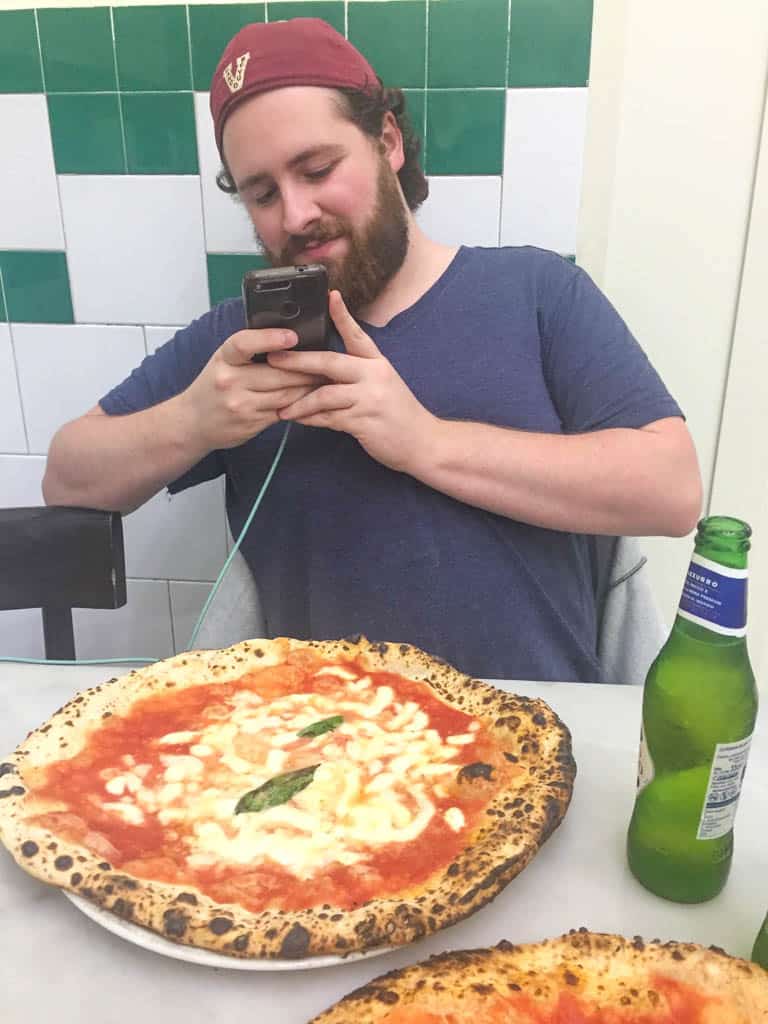 Where to Eat in Naples, Italy 6 Colin at Pizzeria da Michele