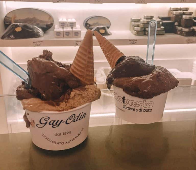 Where to Eat in Naples, Italy 16 Gay Odin gelato