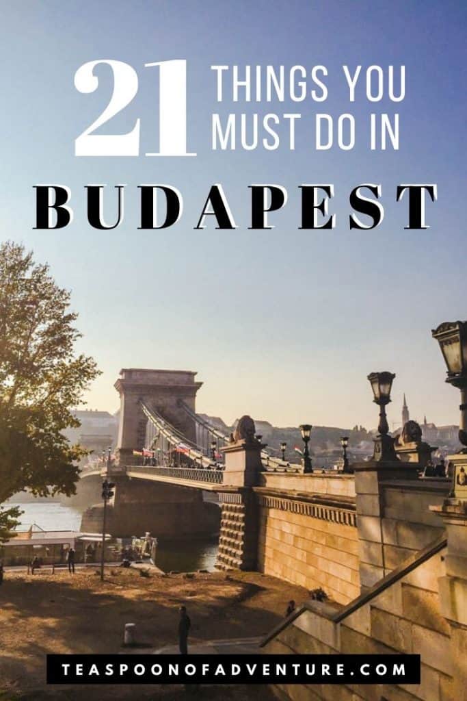 21 Things to Do in Budapest 44 From hospitals built in caves to thermal baths and ruin bars check out 21 things to do in Budapest! #budapest #hungary #travel #traveltips #traveleurope