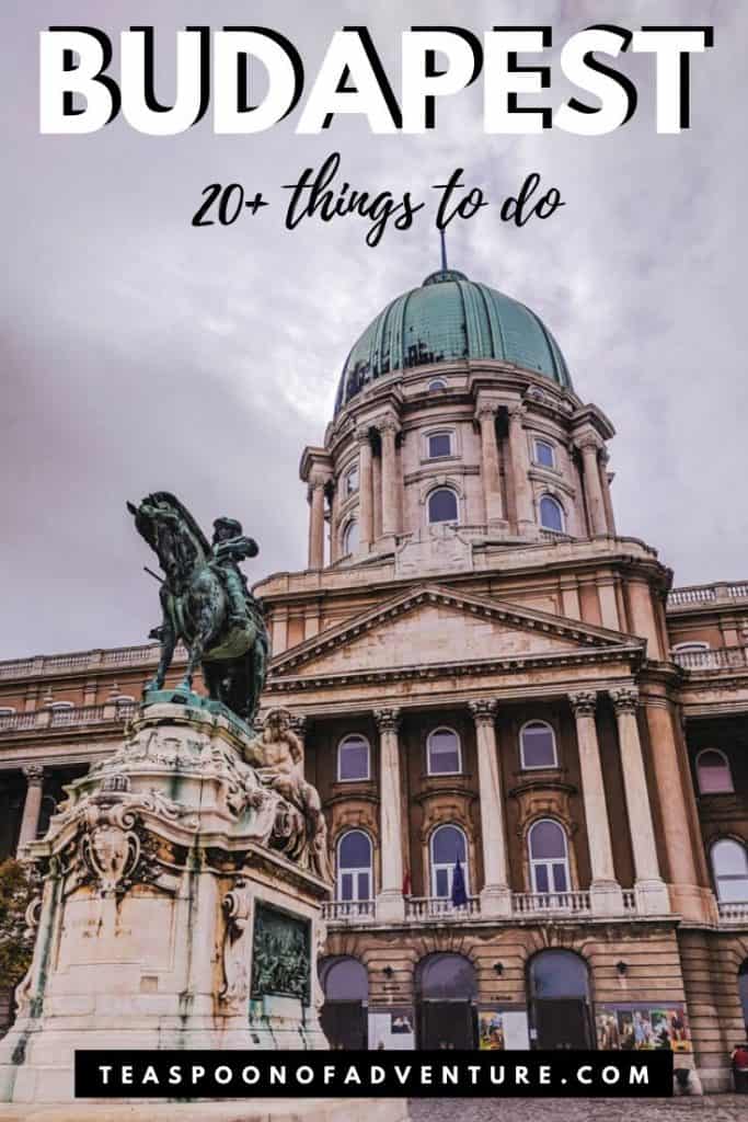 21 Things to Do in Budapest 46 From hospitals built in caves to thermal baths and ruin bars check out 21 things to do in Budapest! #budapest #hungary #travel #traveltips #traveleurope
