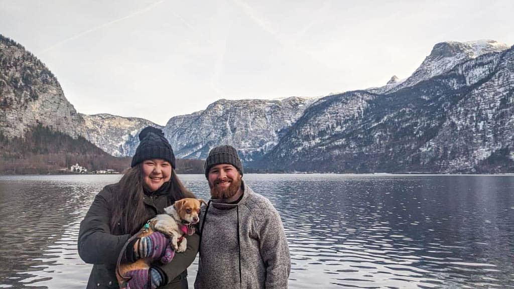 Expat Life: Taking a Break 5 Family photo at Hallstatt