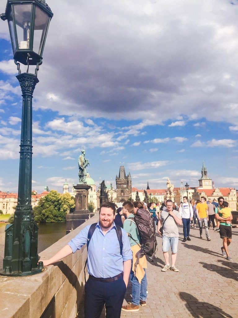 What NOT to Do in Prague 8 Colin on the Charles Bridge