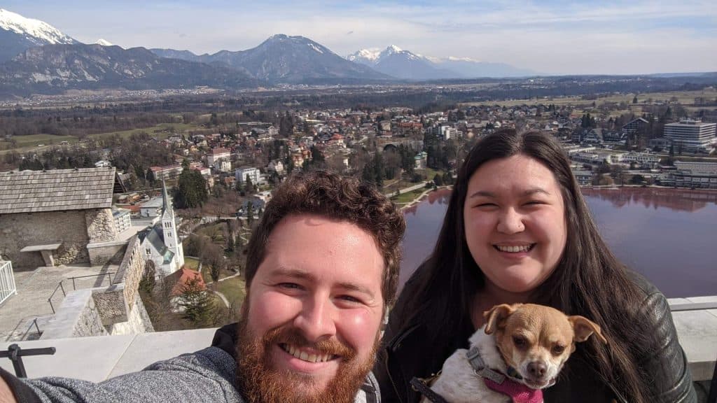 Month in Review: March 2020 2 Selfie at Bled Castle