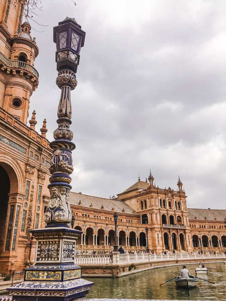 Falling in Love with Seville 17 Water and ornate architecture at the Plaza de Espana, Seville