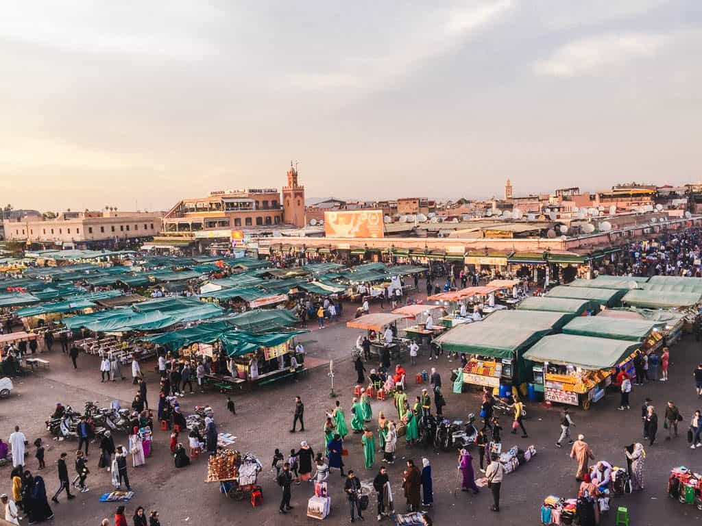 Jemaa el-Fnaa, Marrakech, Morocco