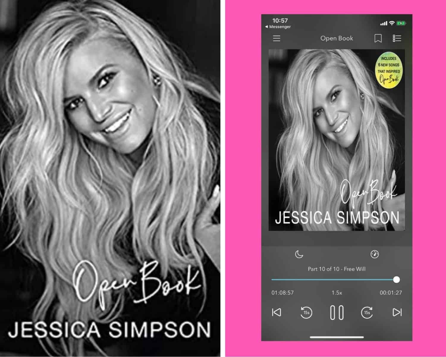 Reading Wrap Up: October 2020 8 Open Book by Jessica Simpson