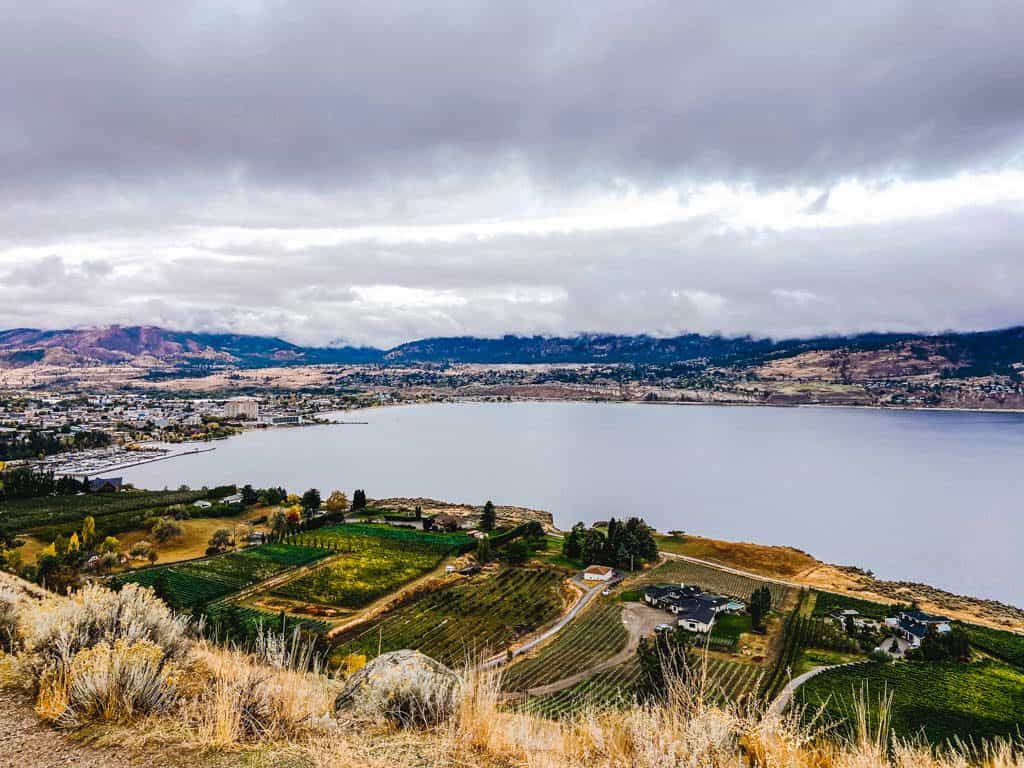 View of Penticton from Munson Mountain