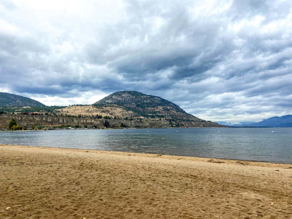 Okanagan Beach in Penticton, BC