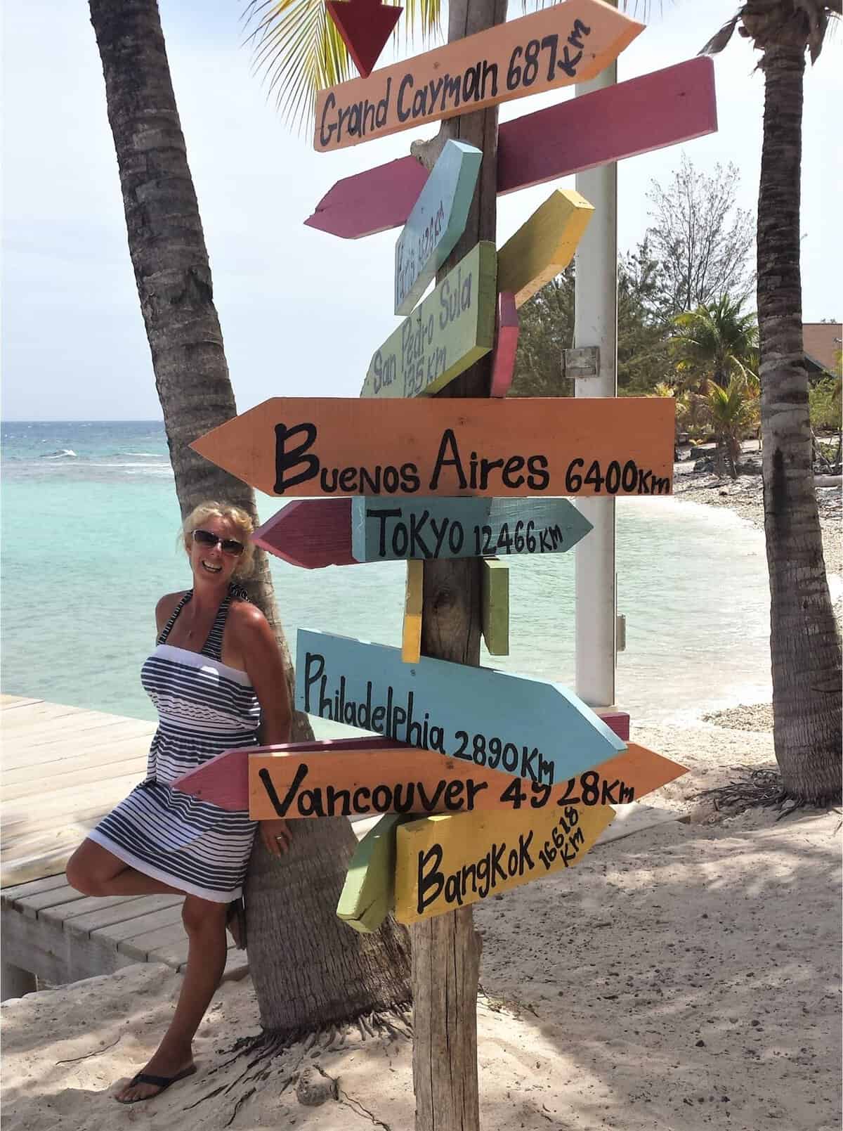 Traveller of the Month: Janice from The Backpacking Housewife 7 Janice Horton in the Caribbean