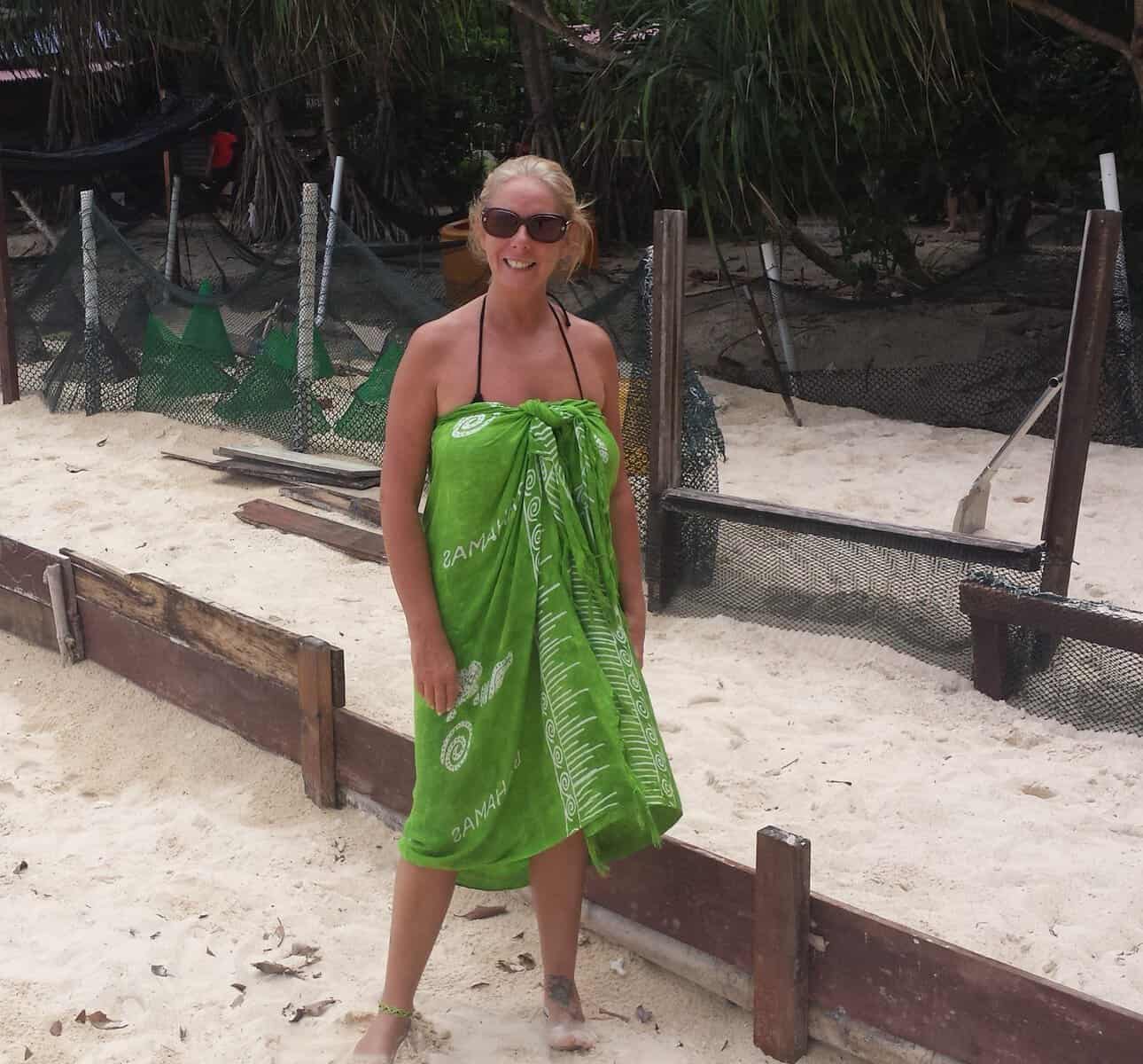 Traveller of the Month: Janice from The Backpacking Housewife 5 Janice at the Turtle Santuary Malaysia