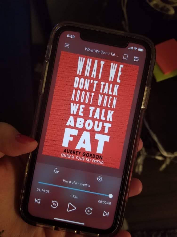 40+ Beach Reads for Every Reading Mood 25 Audiobook of What We Don't Talk About When We Talk About Fat by Aubrey Gordon