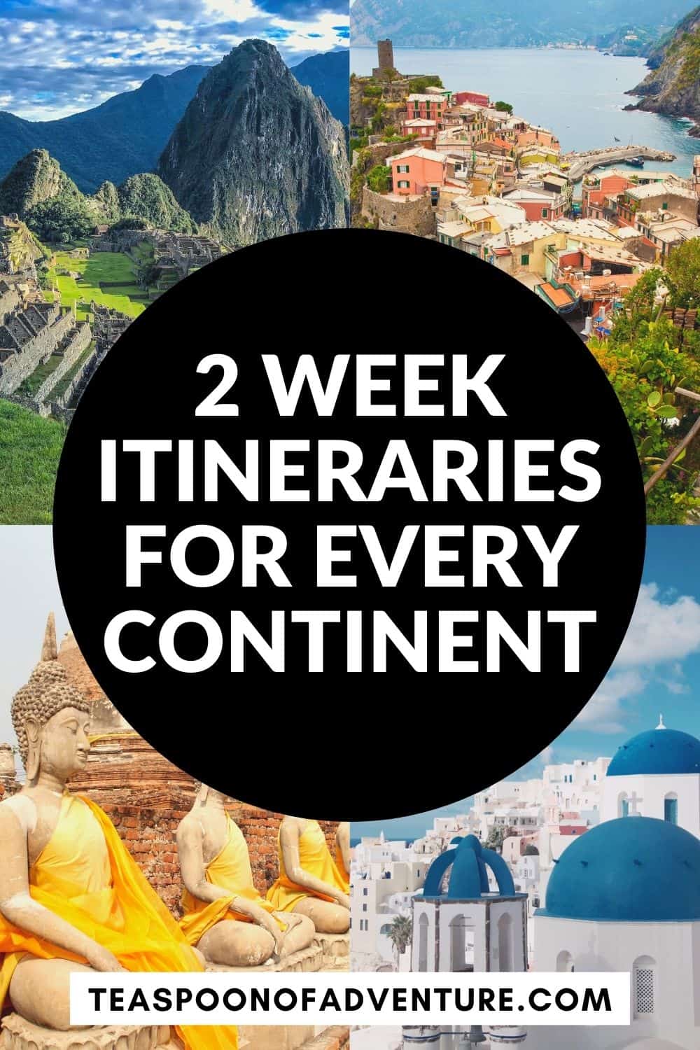 Two Week Itineraries for Every Continent 18 2 WEEK ITINERARY for every continent! How to spend two weeks in every continent, as if it were your first and only visit! What places make the cut? #travel #wanderlust #traveltips #backpacking #travelideas #travelinspiration #travelquotes #itinerary #europe #southamerica #northamerica #asia #africa #australia #oceania