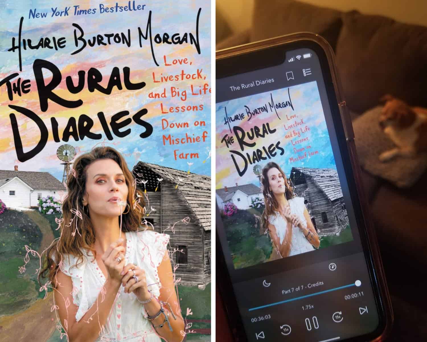 Reading Wrap Up: July 2021 4 The Rural Diaries by Hilarie Burton Morgan